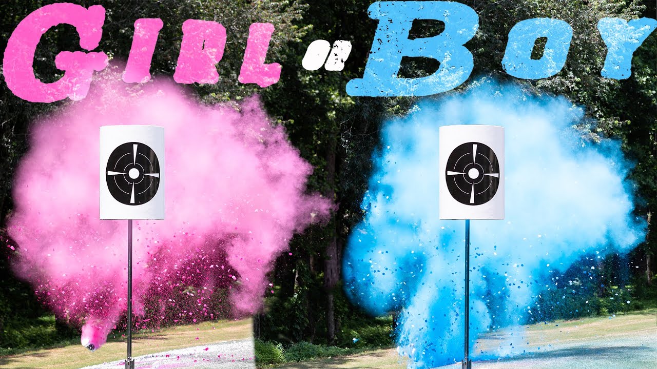 🎯 Bullseye Blast! XL Shooting Target Gender Reveal: Massive Confetti & Powder Explosion!