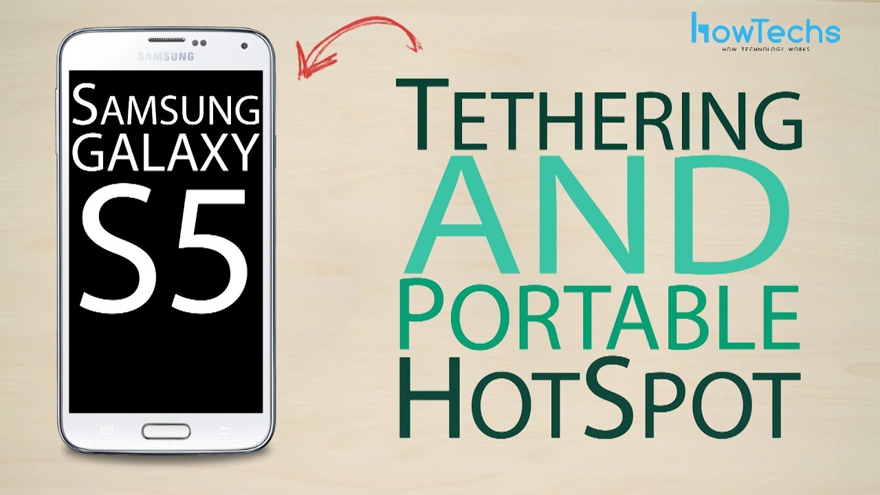Samsung Galaxy S5 - How to setup portable hotspot