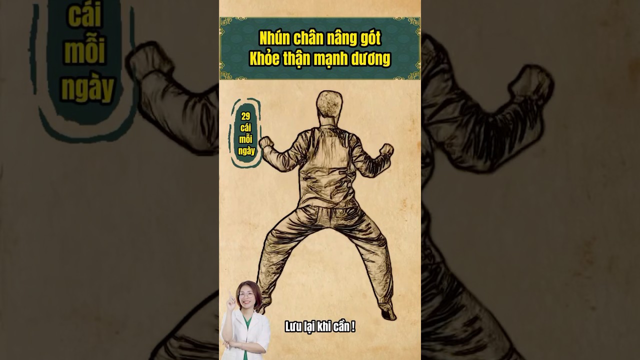 B&agrave;i tập bổ thận tr&aacute;ng dương d&agrave;nh cho người trung ni&ecirc;n #baitaptainha #dsnguyenhien #suoinguonsuckhoe