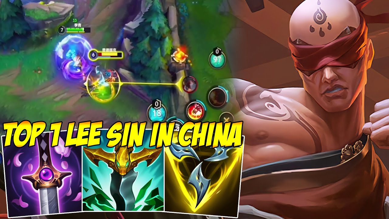 CHINESE LEE SIN CAN DO THIS WITH 3 ITEMS!!? - WILD RIFT
