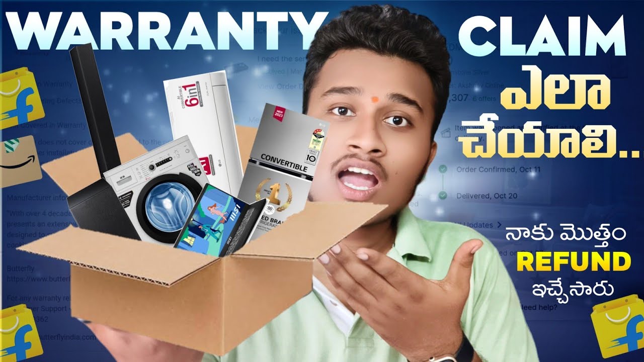 Warranty Claim ఎలా చేయాలి... 😱 | Claim Warranty on Flipkart Products