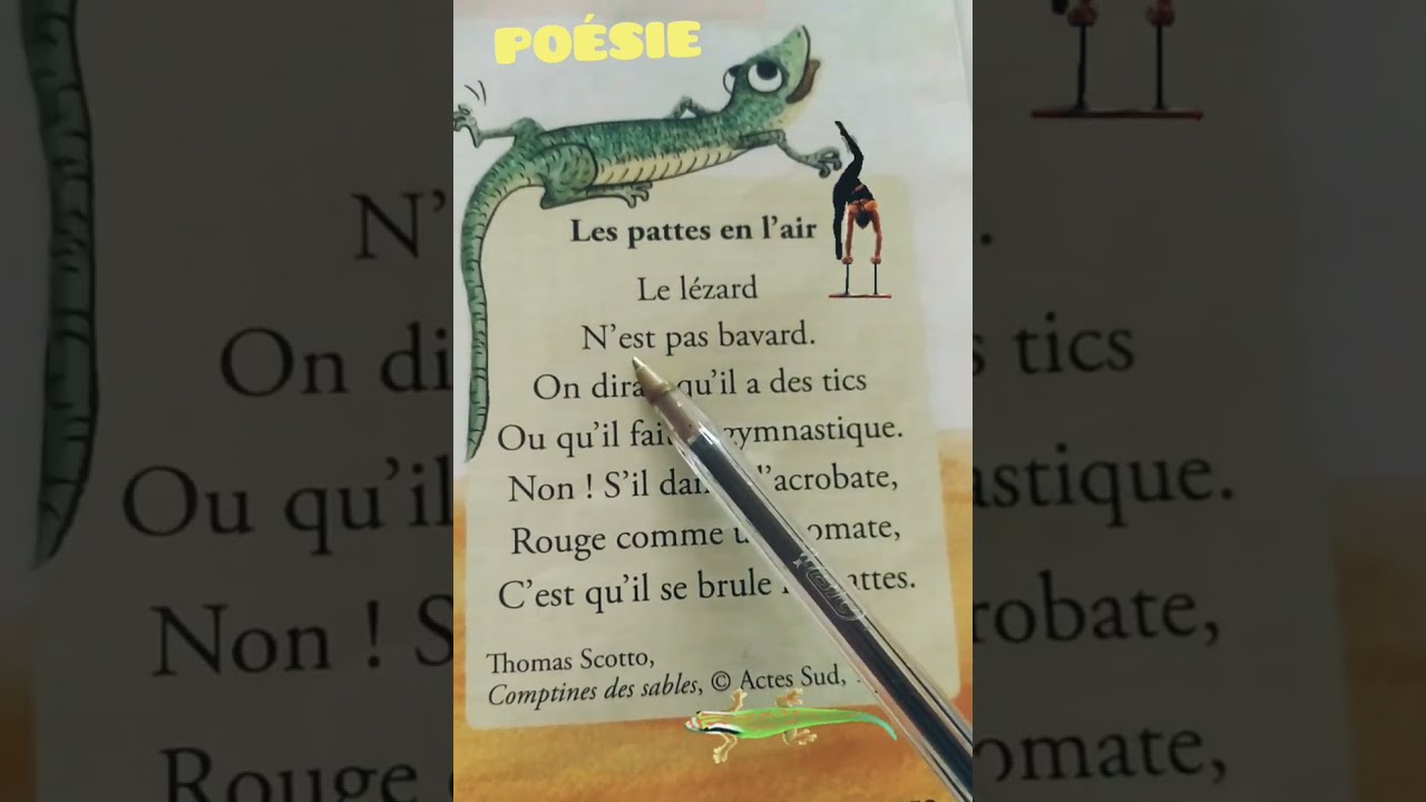poésie #les pattes en l air #Thomas scotto#