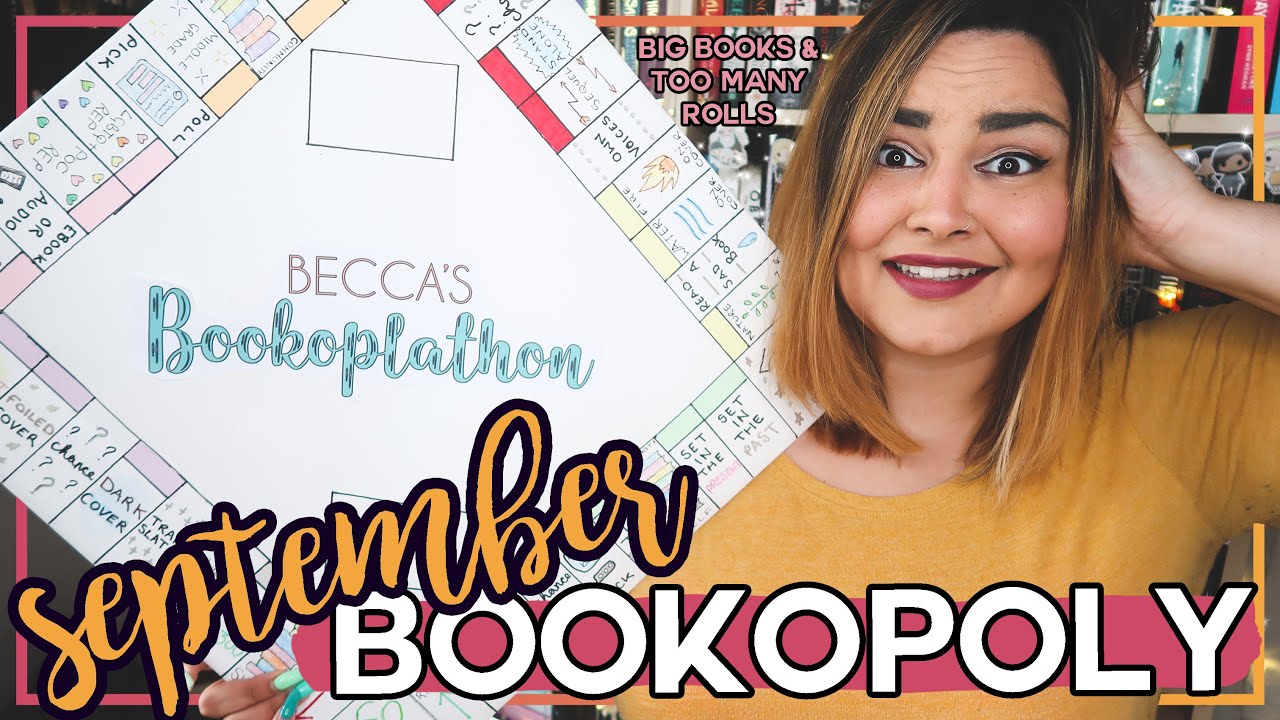 BOOKOPLATHON & SEPTEMBER TBR // Becca's Bookopoly #21 // 2020