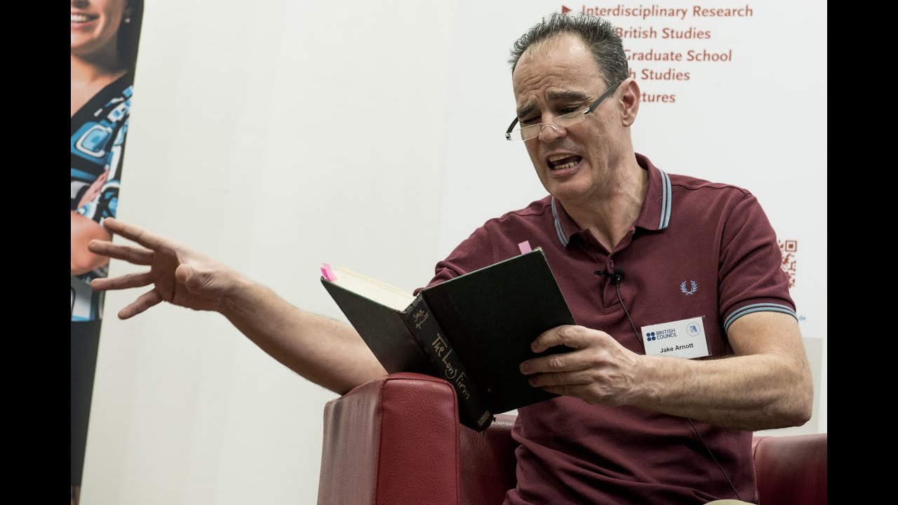 Jake Arnott reading and in conversation at #BritLitBerlin 2016