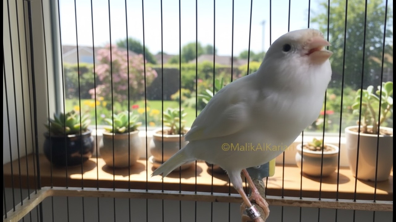 تدريب كلاسيكي لجعل كناري يغرد بصوت طويل و واضح.