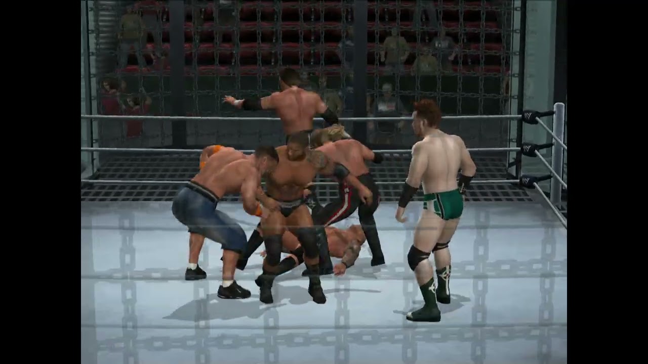 This Is Why SvR 2011 Was The BEST WWE Game! 🔥 Epic 6-Man Elimination Chamber