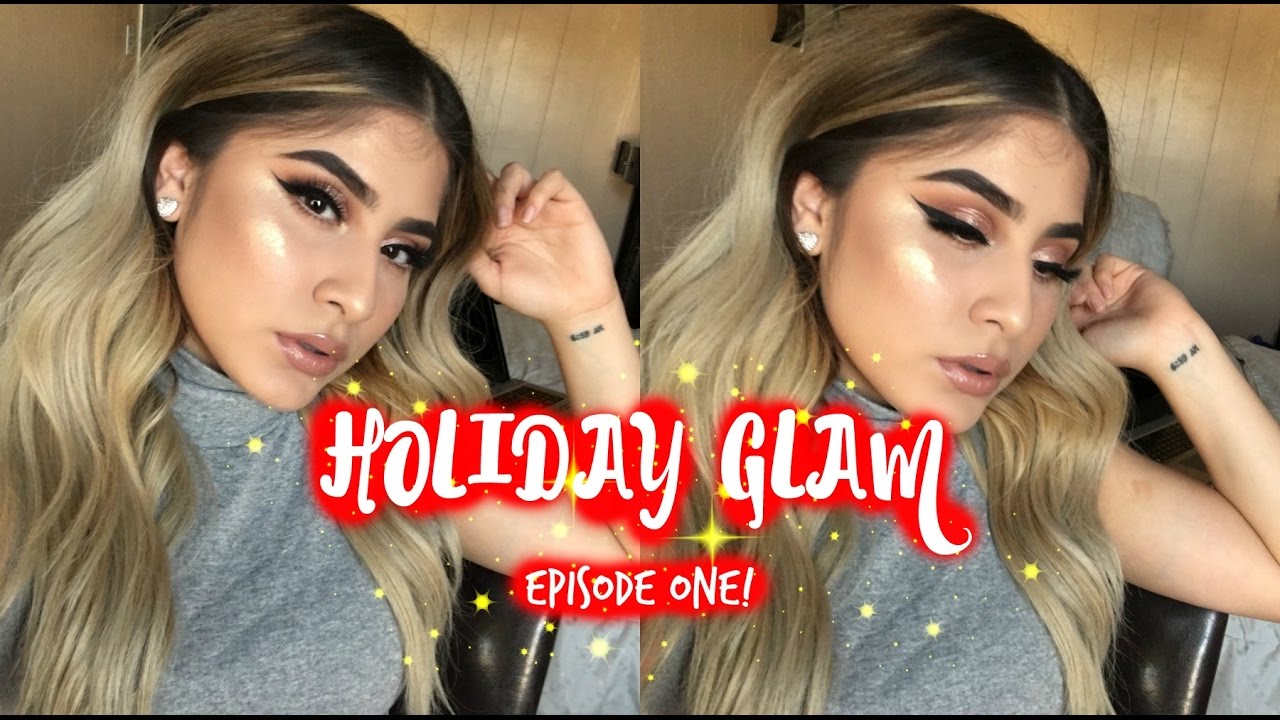 HOLIDAY GLAM EP.1 | WARM SPARKLE | MORPHE 350 PALETTE