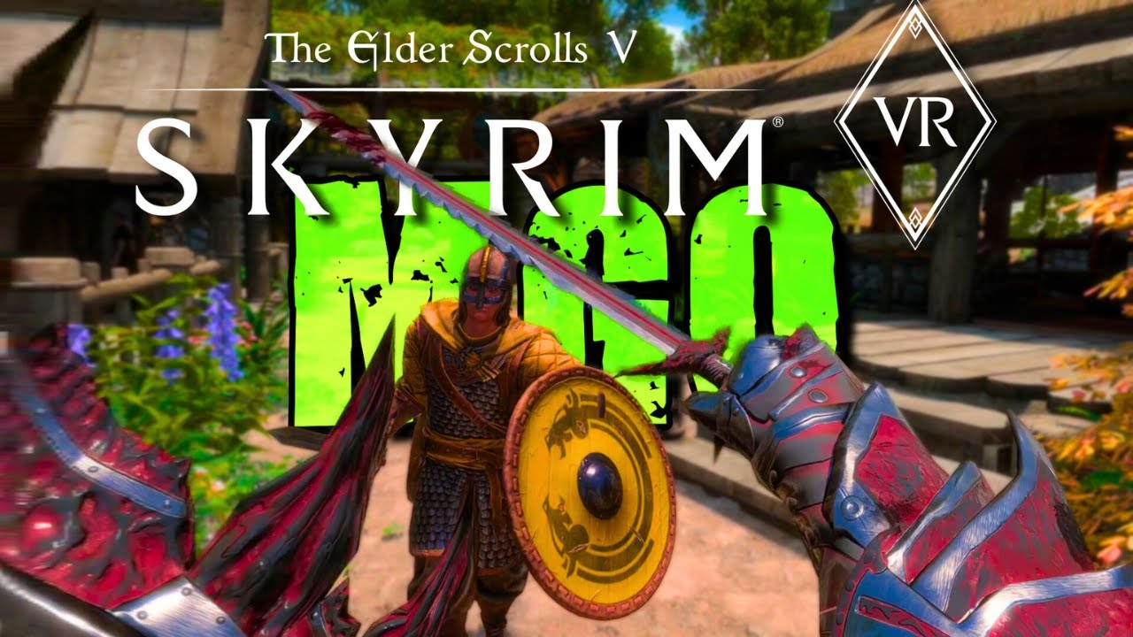 Skyrim VR становится всё лучше и теперь выглядит просто СУПЕР! Обновление Mad God Overhaul 3.6.1 ...