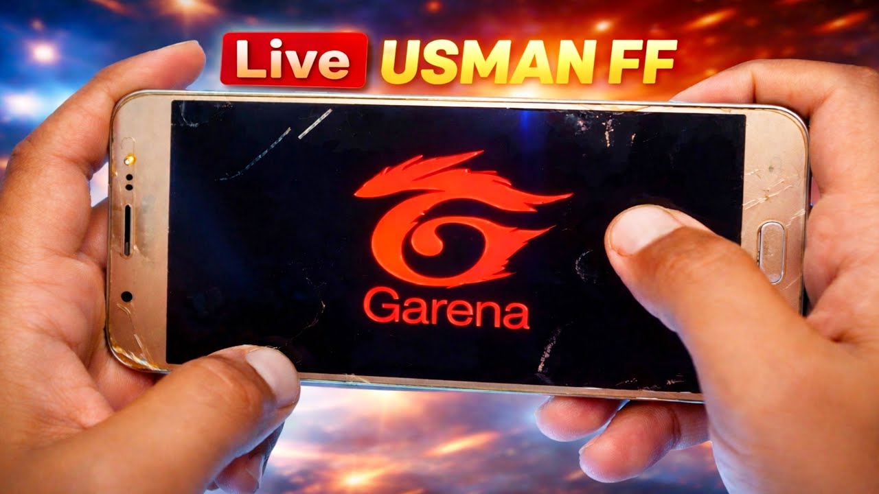 🔴 LIVE | Free Fire MAX Handcam Gameplay 🔥 | Samsung Galaxy J7 Prime | USMAN FF