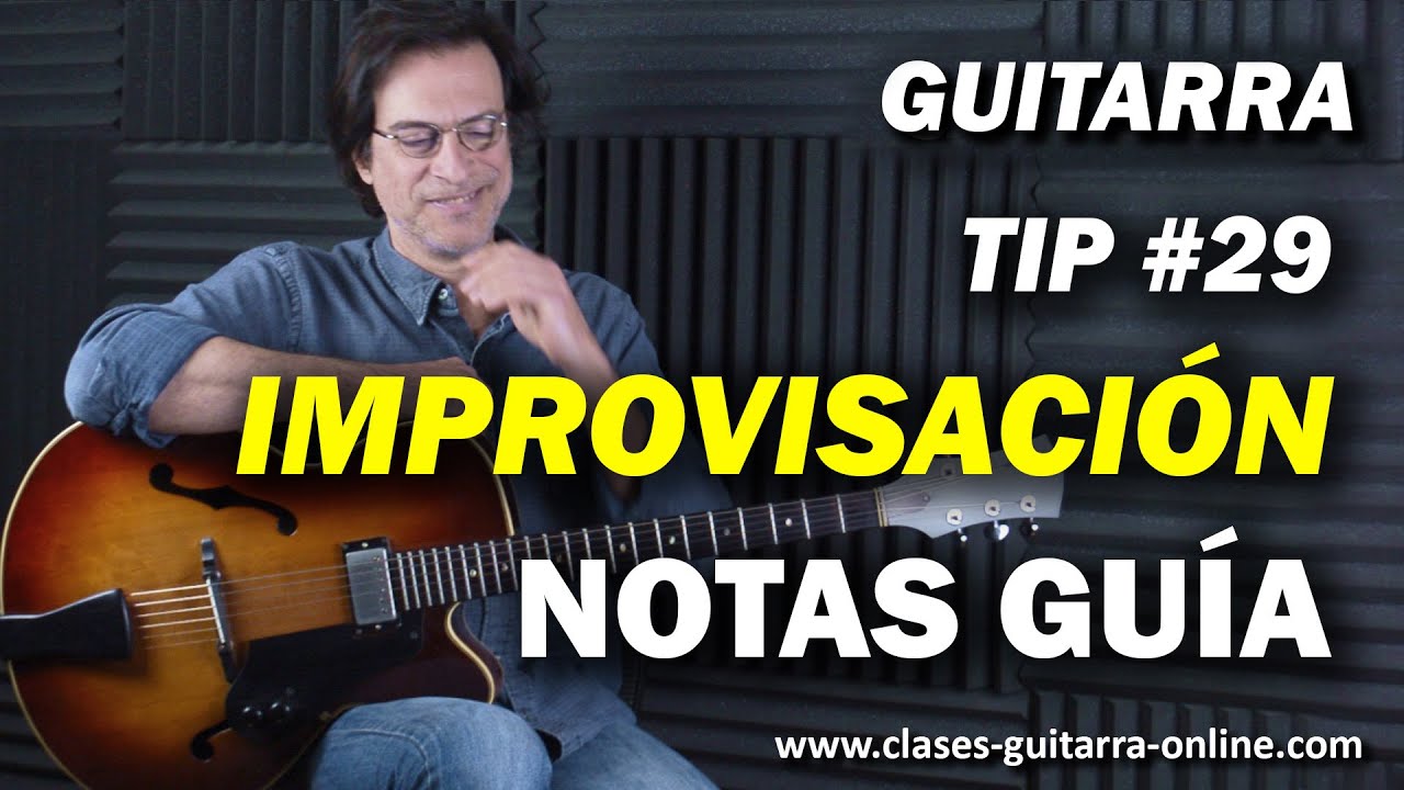 GUITARRA Tip #29 : Improvisa con Notas guía sobre Autum Leaves