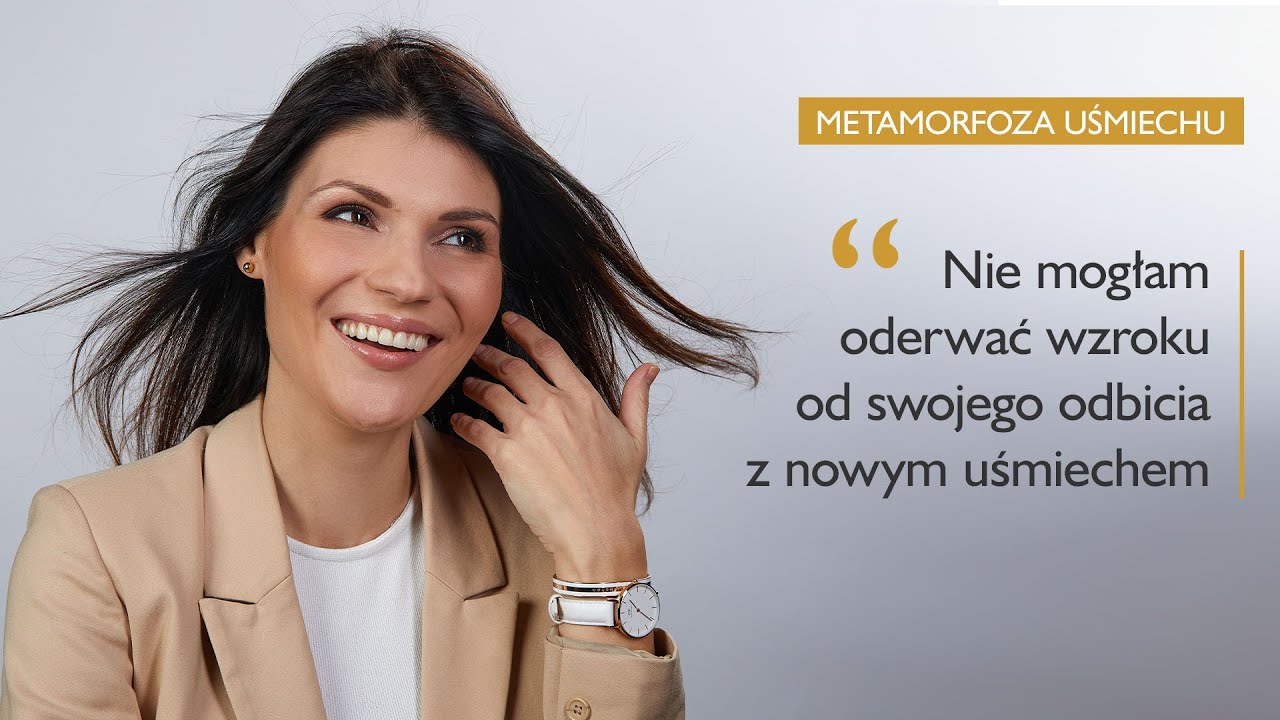 Metamorfoza uśmiechu Pani Marzeny Kmiecik &ndash; niezwykła przemiana w Śmigiel Implant Master Clinic