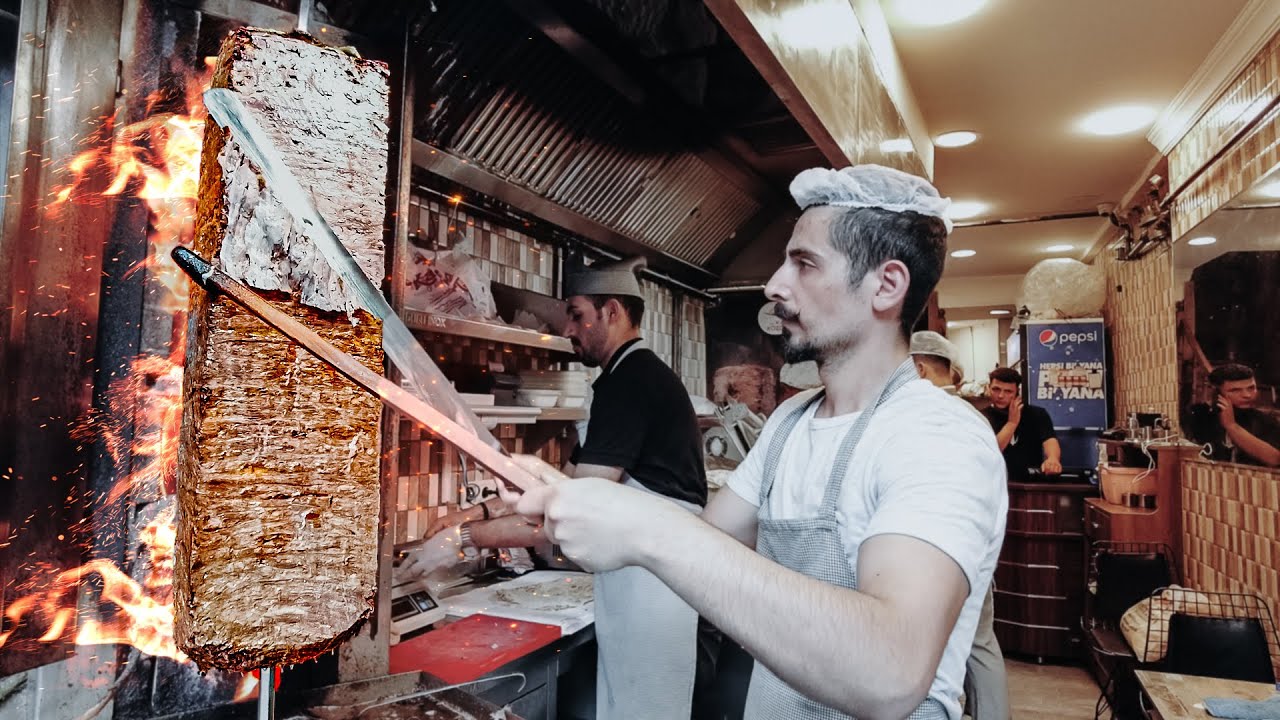 100 Year-Old Turkish Kebab ! Best Turkish Kebab, very hot and tasty