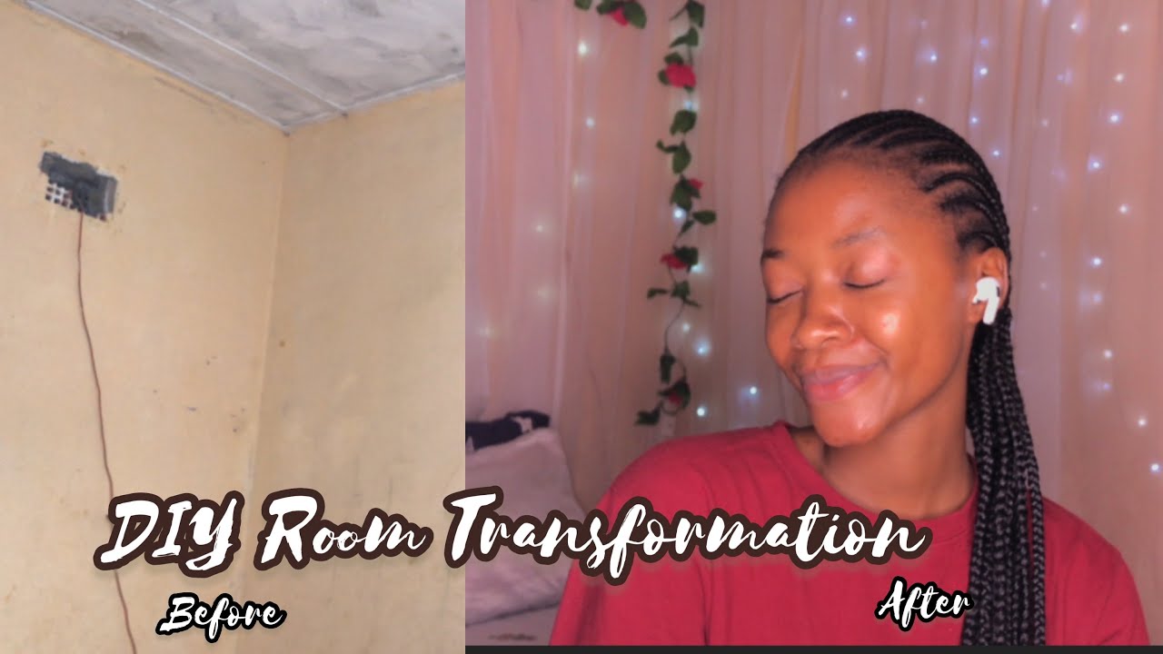 Home Vlogs| 2022 Room Renovation| DIY room decor| Zambian Youtuber