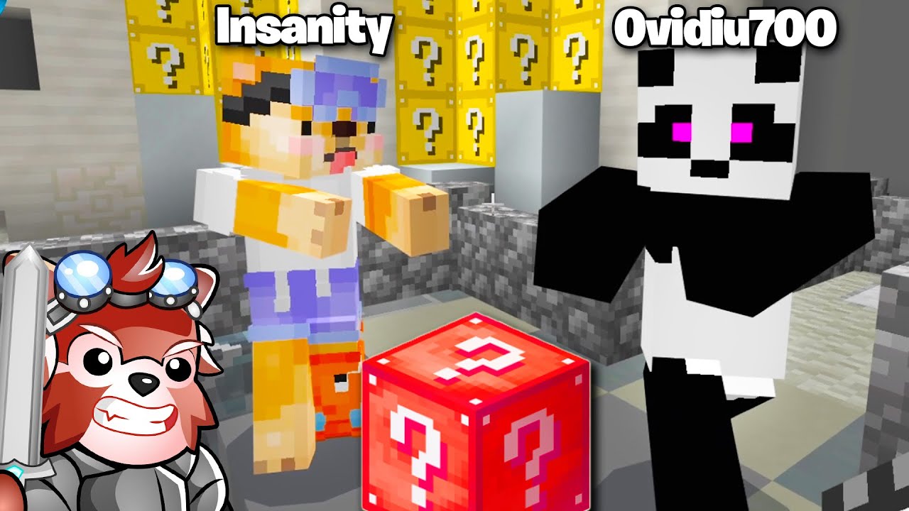 LUPTA ANIMALELOR PE LUCKY BLOCKS RACE! S-au Pus Contra Mea si I-AM DISTRUS