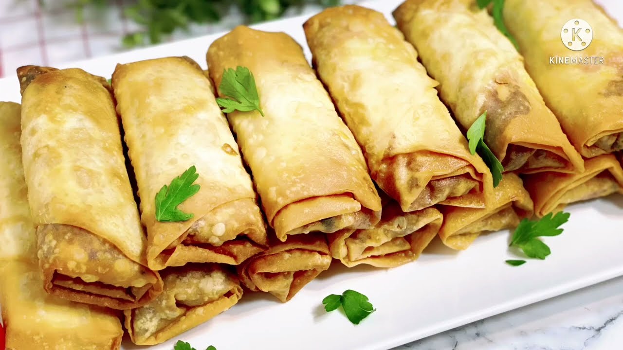 Chicken Spring Rolls | Chicken Rolls recipe| How to make Chicken Spring Rolls