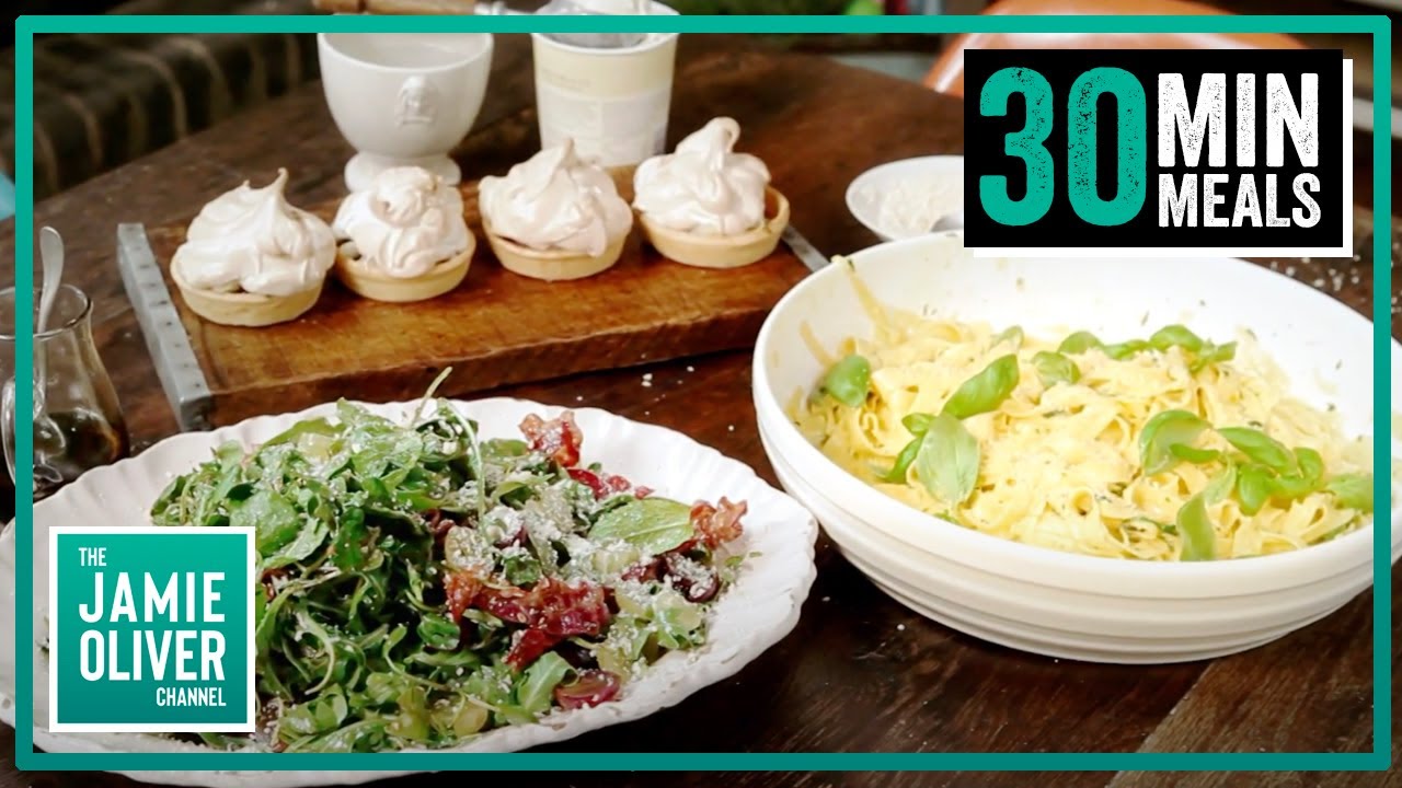 Full Episode | Summer Tagliatelle Pasta Feast for 4 People | Jamie Oliver's 30 Minute Meals
