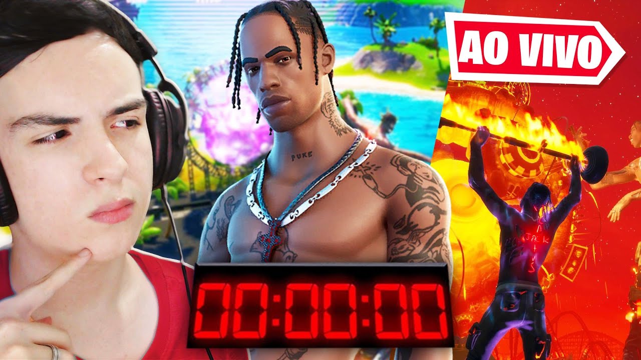 MINHA REAÇAO AO SHOW DO TRAVIS SCOTT!