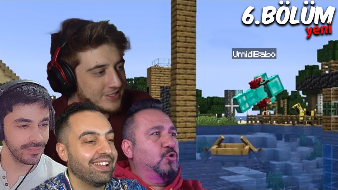 15 YIL SONRA BOT KİLL TROLL YAPTIM 😂😂 EKİP MİNECRAFT ÖĞRENİYOR ama HARDCORE ! 6.Bölüm