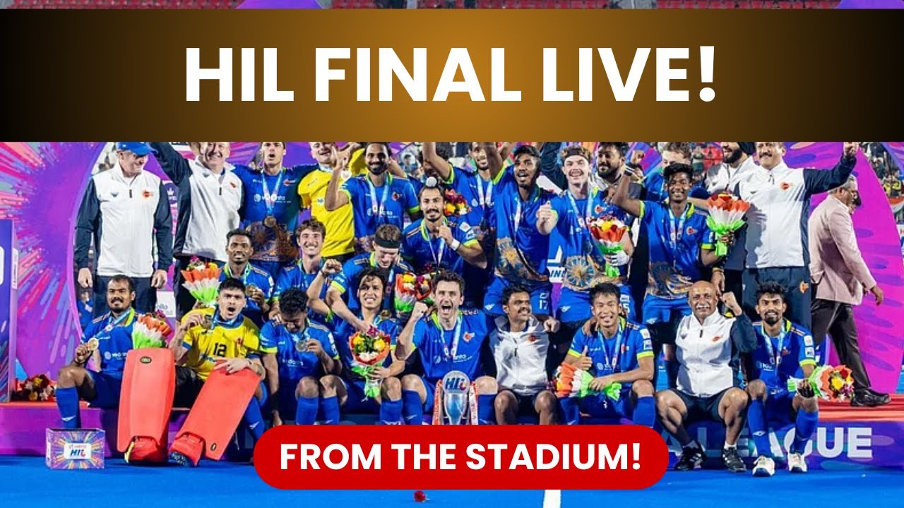 Hockey India League Final LIVE From The Stadium!