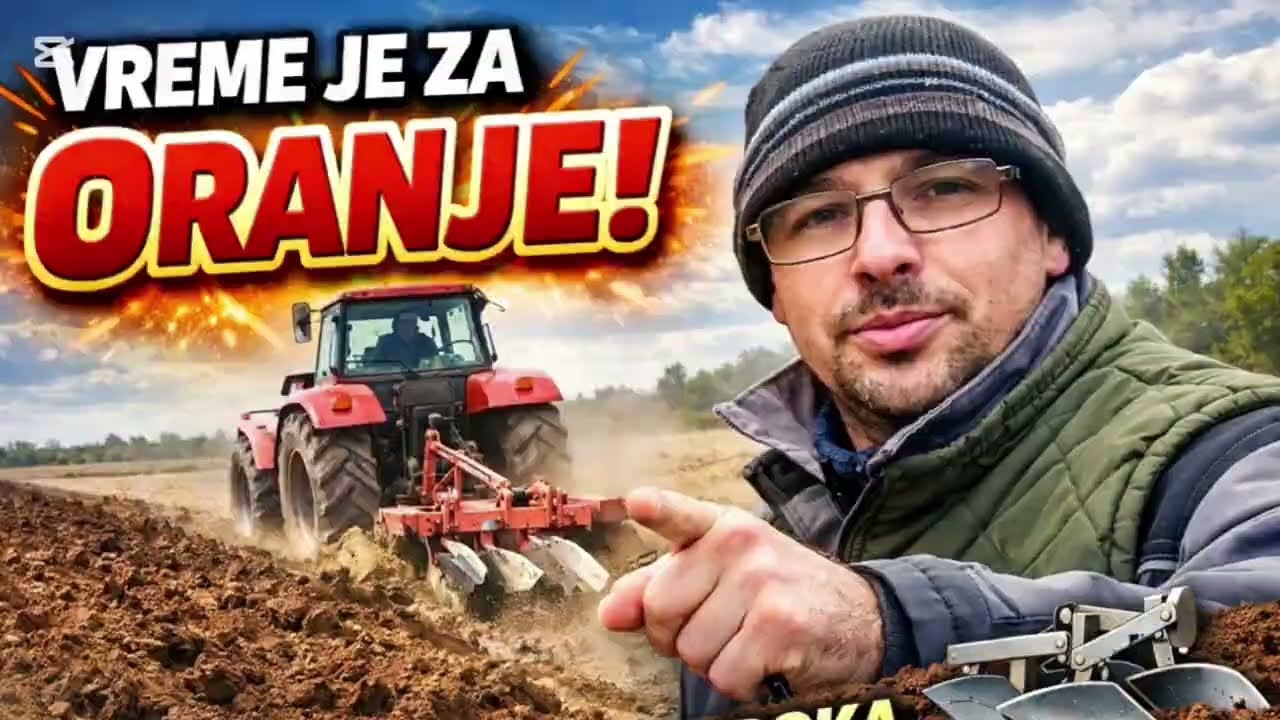 VREME JE ZA ORANJE @P.G.Stojanović #poljoprivreda #oranje