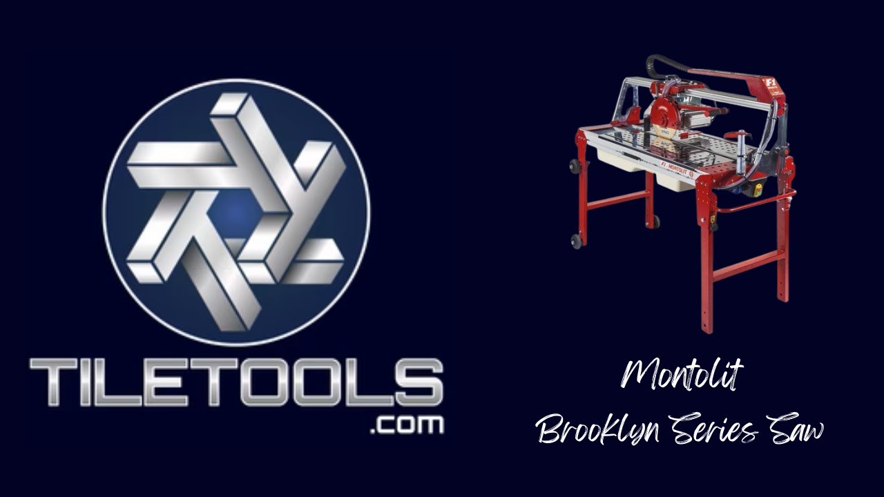 Montolit F1 Brooklyn Series Saws: Unmatched Precision for Professional Tile Installers