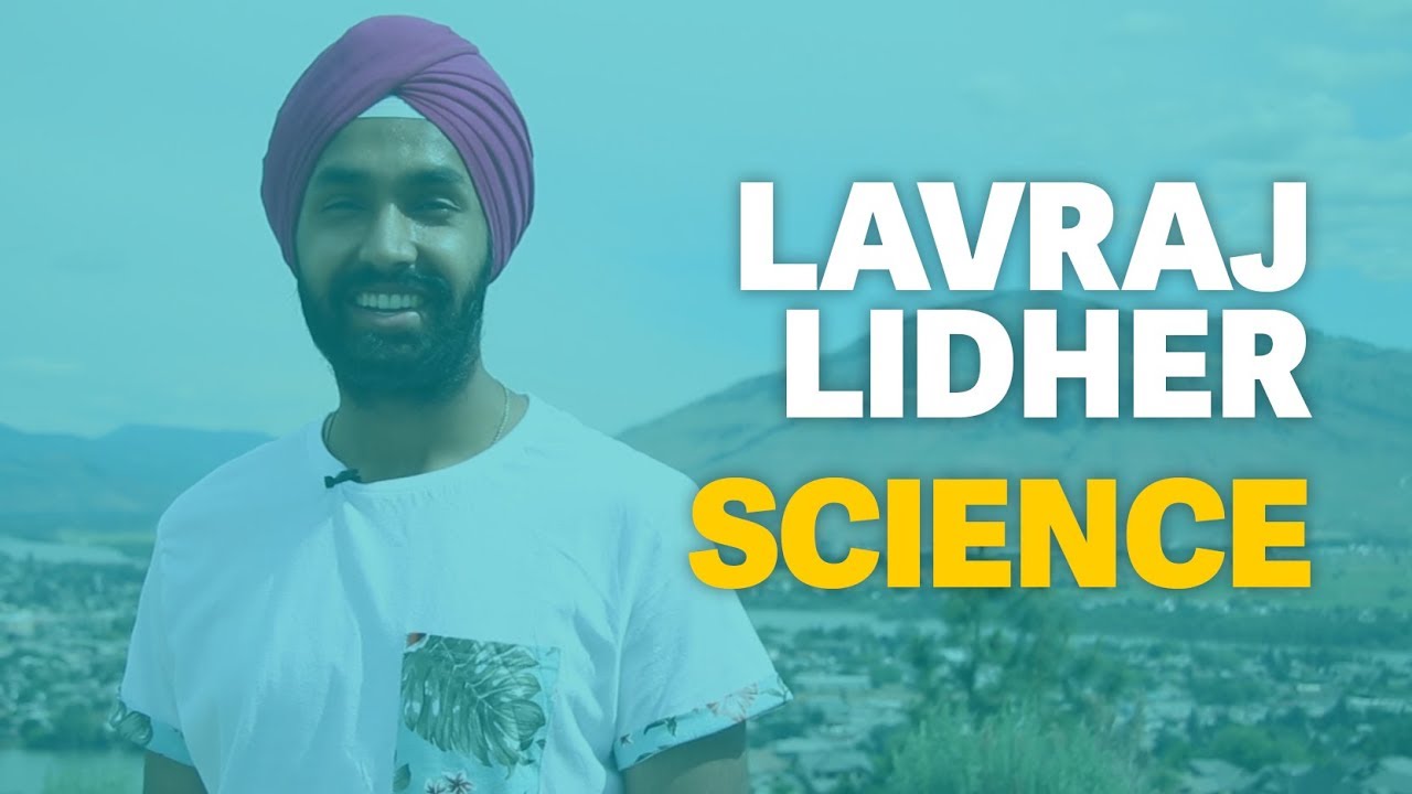Lavraj Lidher Science Valedictorian - Thompson Rivers University