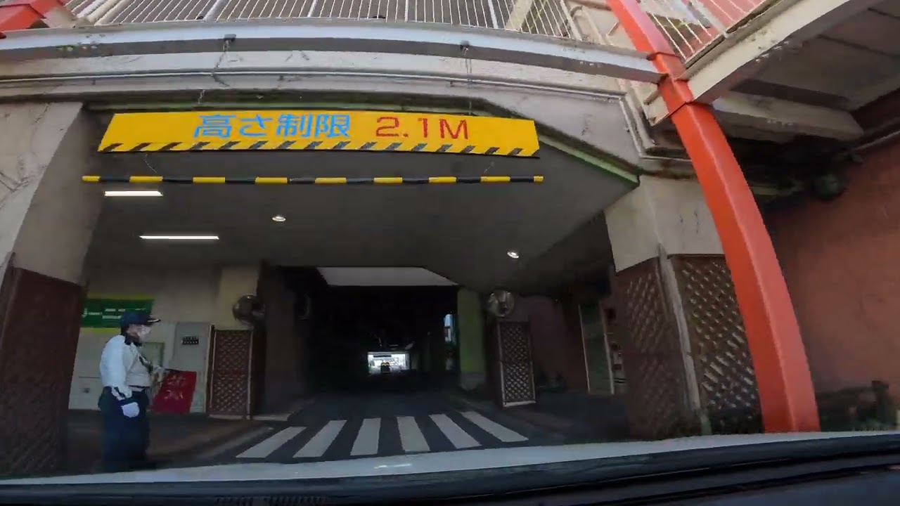 [ 4K ]【イトーヨーカドー アリオ加古川店】の立体駐車場に入ってみました。I entered the multi-story parking lot at Kakogawa store.