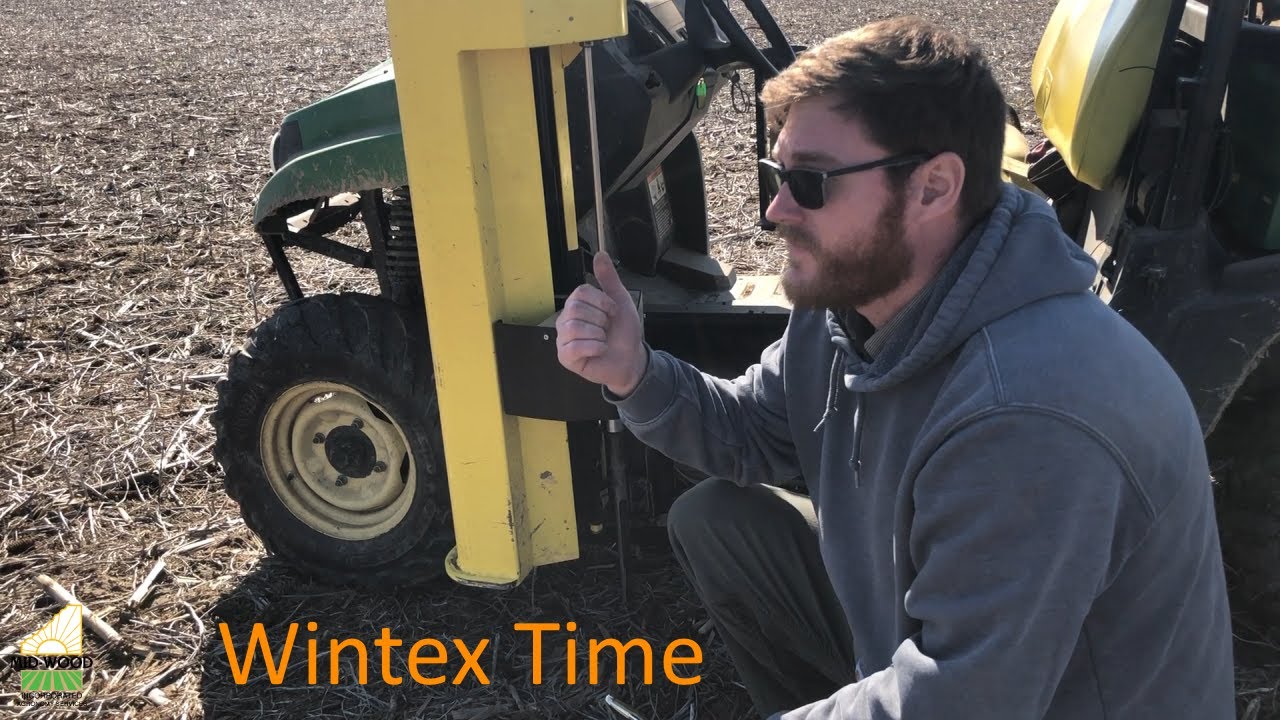 Getting Some Soil Samples Pulled.