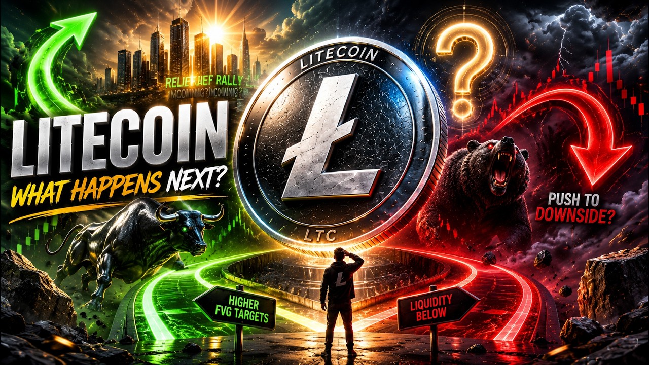 Litecoin Short-Term Elliott Wave Analysis: Relief Rally Loading?