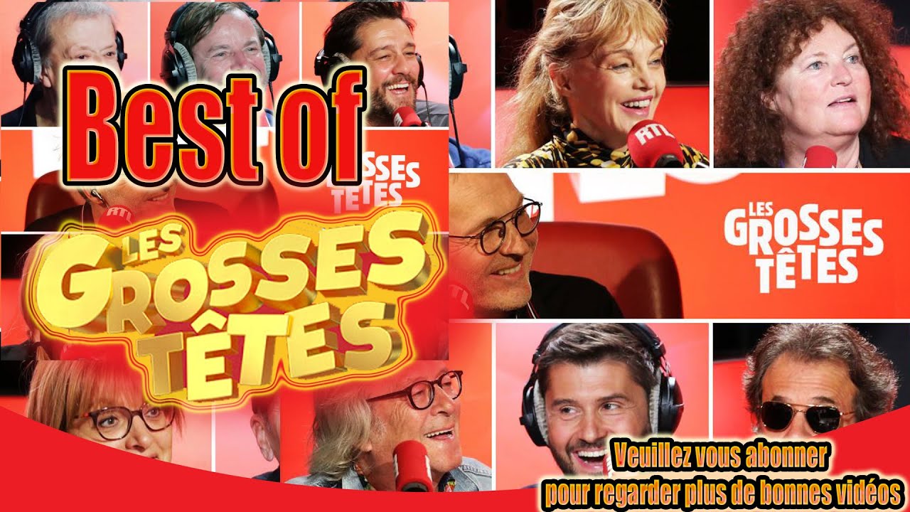 😎 Compilation Blagues Drôles, Le Best of des Grosses Têtes du lundi 21 décembre 2020