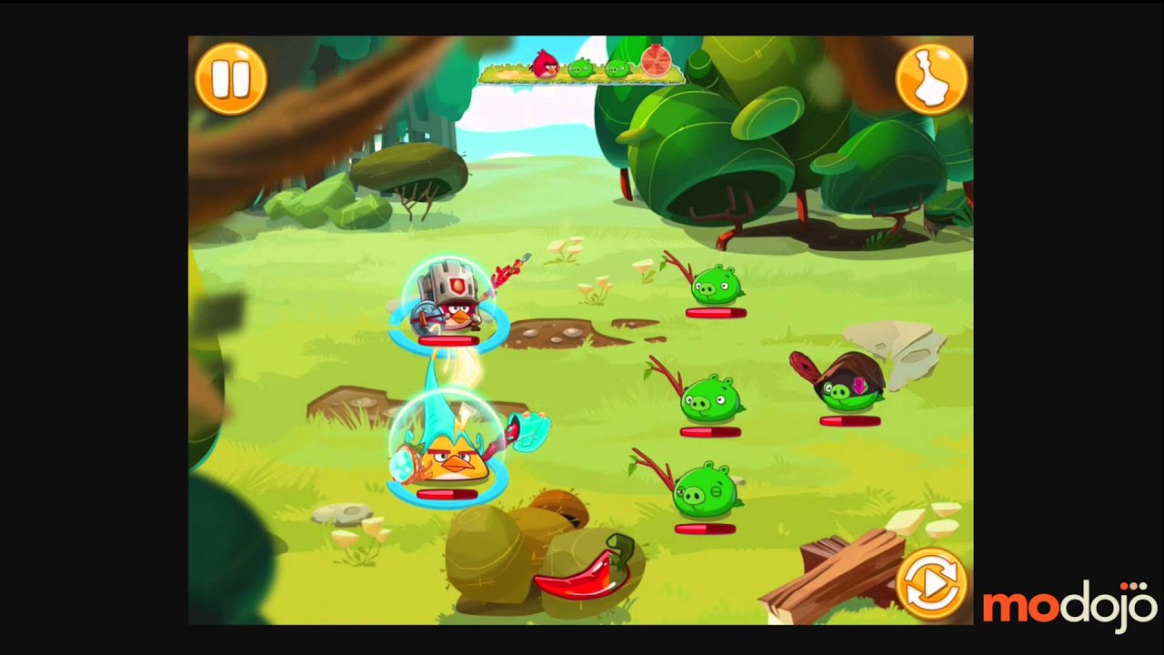 ANGRY BIRDS EPIC: Wave Battle - COBALT PLATEAUS (iPhone/iPad)
