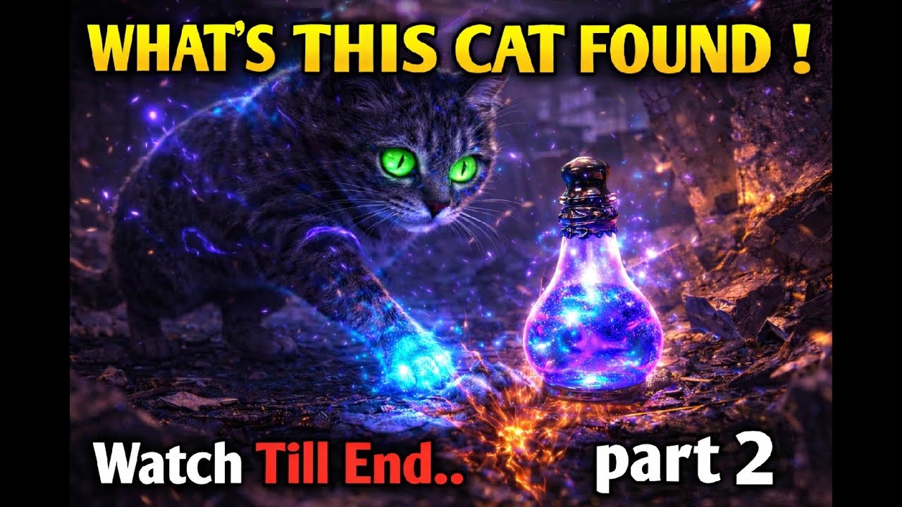 Supercat vs Shadow Monster⚡Cat & Dog Story | Part 2🔥 #FurFusion Tales