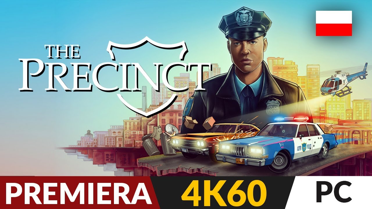 The Precinct PL 🚨 PREMIERA 🚔 Symulator policjanta nieco w stylu GTA 2 | Gameplay po polsku 4K