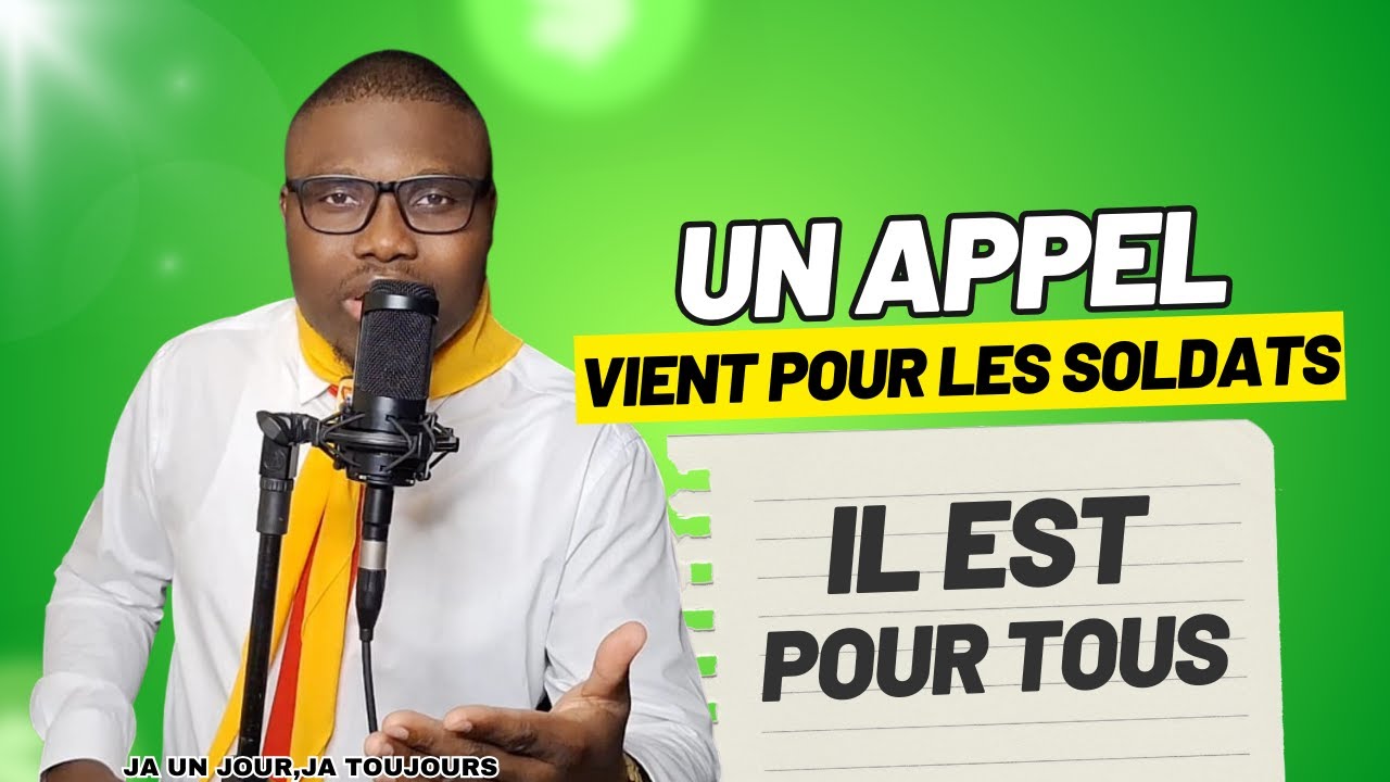 UN APPEL VIENT POUR LES SOLDATS  (COVER)