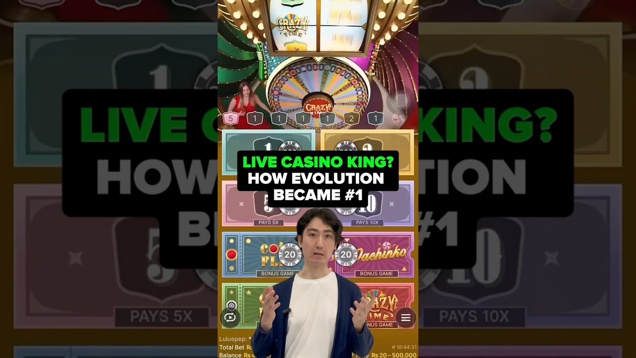 How Evolution game provider dominates in the market? #igaming #evolutiongaming #livecasino