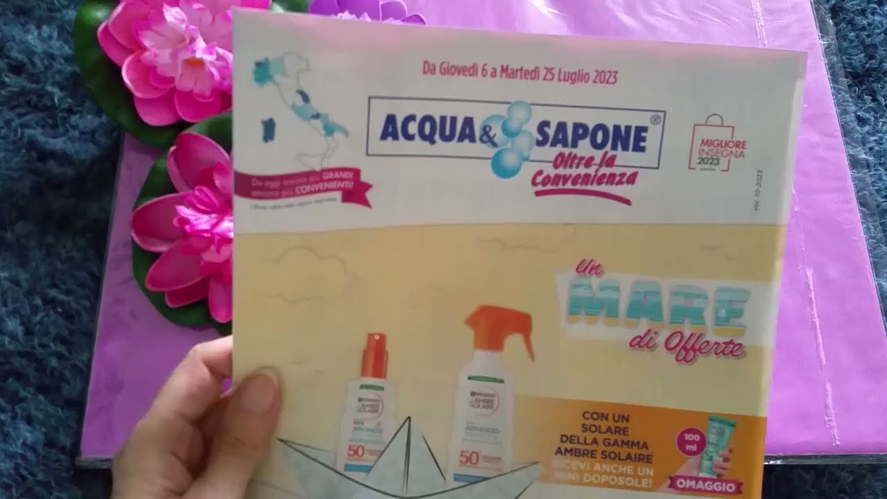 I profumi che ho scelto per la 1°Settimana di Luglio e le Novita' di Acqua e Sapone