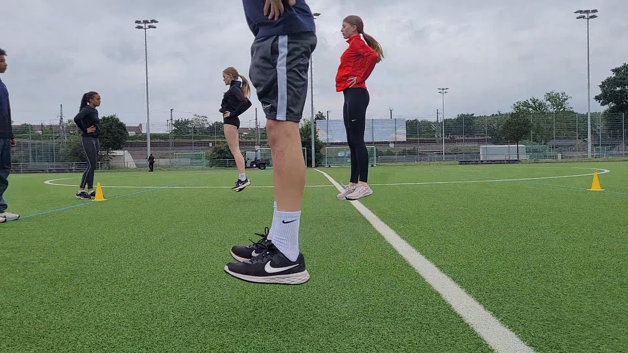 Sprung-ABC und Staffeln in der Gruppe