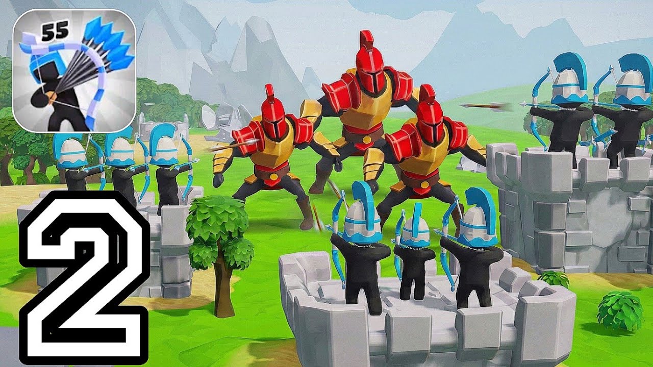 Merge Archers: Bow and Arrow – Gameplay Walkthrough Part2 Android 