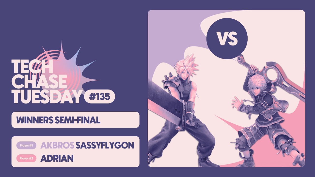 Akbros | SassyFlygon (Cloud) vs adrian (Shulk) | Winners Semis | Tech Chase Tuesday 135
