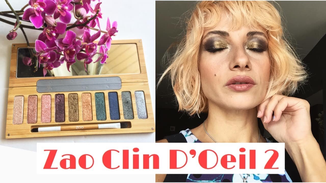 ZAO Eyeshadow Palette Clin D’oeil No.2 Swatches Application & Review