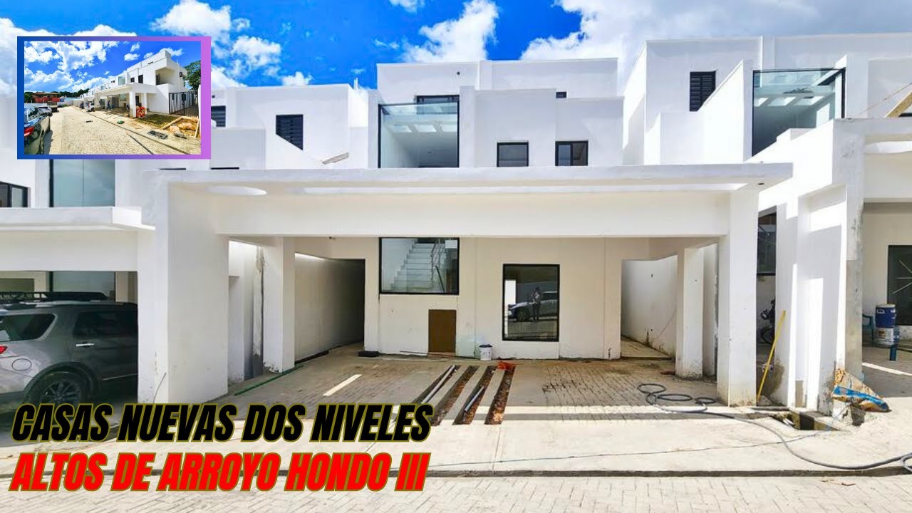 CASAS DE 2 NIVELES | ALTOS DE ARROYO HONDO III | INVIERTE EN SANTO DOMINGO
