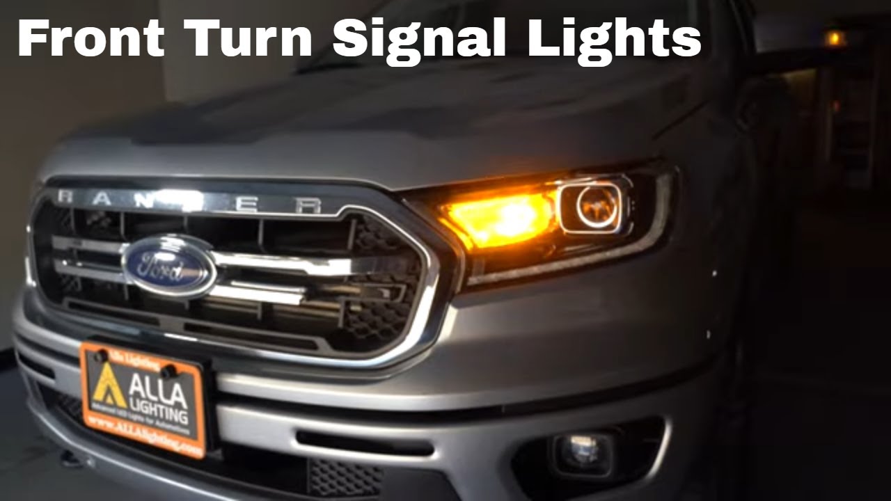 How to Replace | Change Ford Ranger Front Turn Signal Light Bulbs?