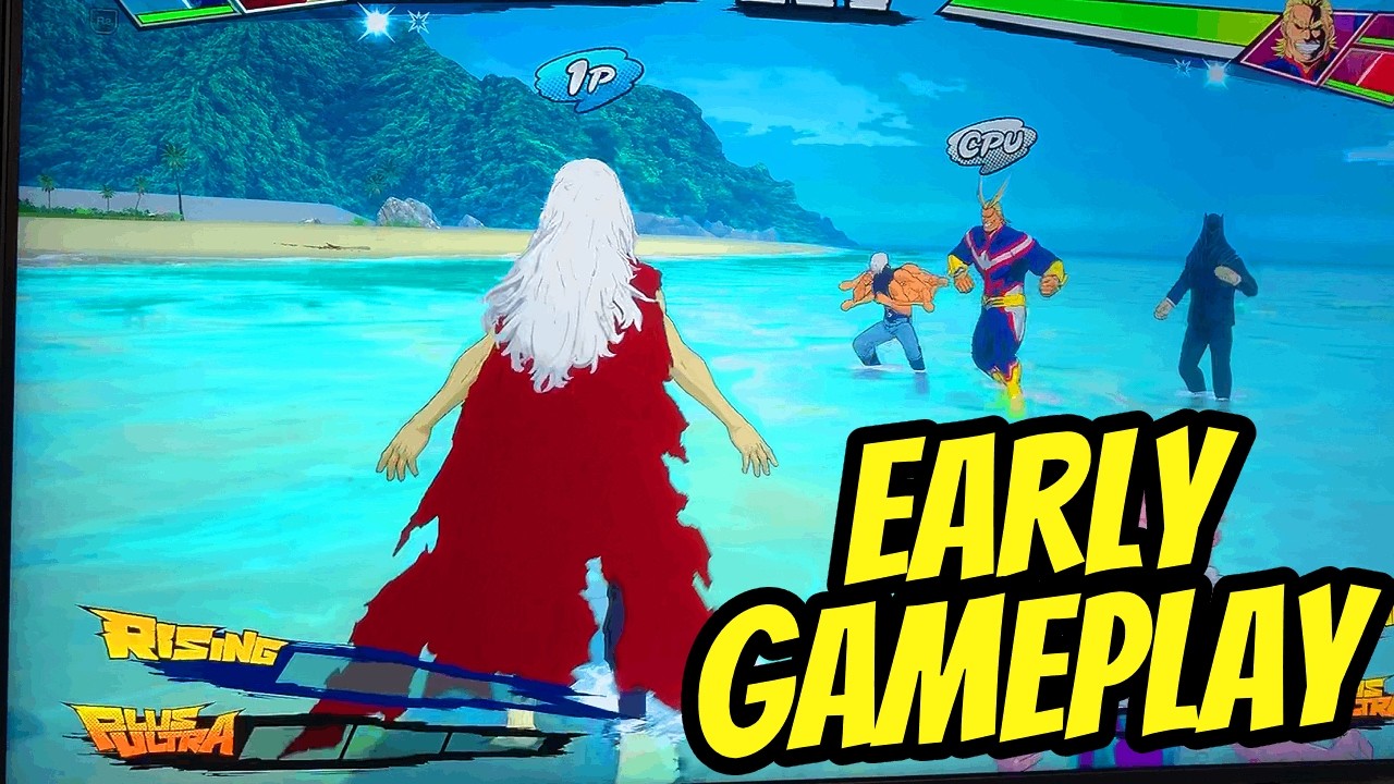 Shigaraki Gameplay Madness – 8 Minutes of My Hero Academia: All’s Justice!