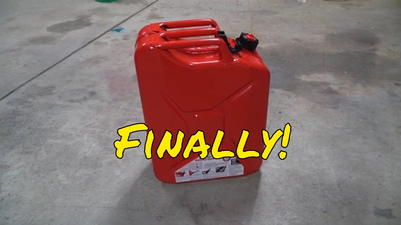 Midwest Can Company Jerry Can Review, from Harbor Freight!
