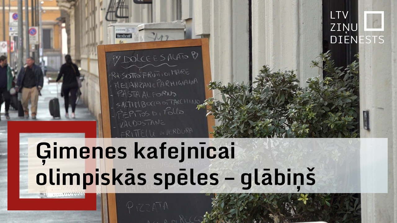 Kā Itālijas kafejnīcas sajuta Latvijas līdzjutēju klātbūtni?