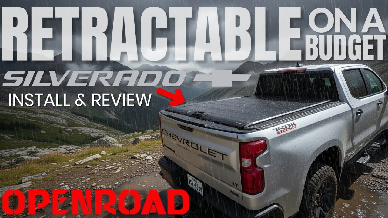 Выдвижная крышка кузова Openroad: установка и обзор для Chevrolet Silverado 2019-2026 годов выпуска.