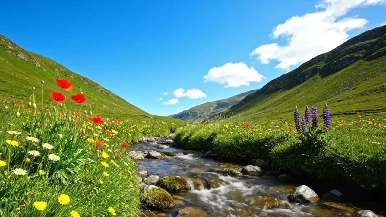 River Flowing Ambient - for studying, working, sleeping or relaxing (no music)