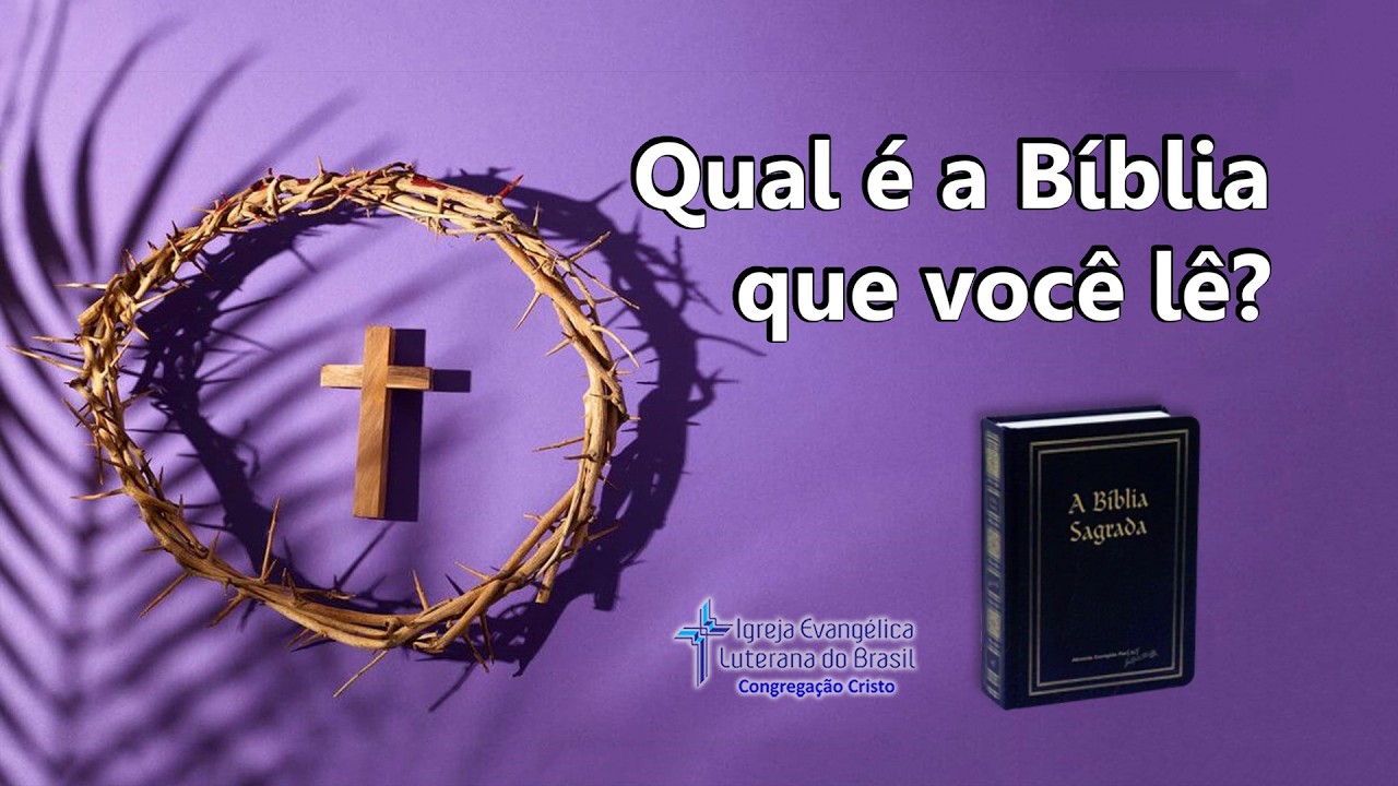 #CultoDeQuarta (25/02/2026) Tema: “Qual é a Bíblia que você lê?