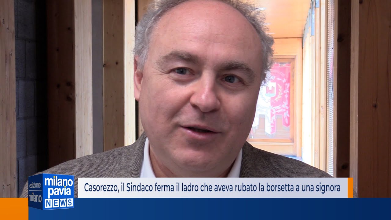 Casorezzo, il Sindaco ferma il ladro che aveva rubato la borsetta a una signora