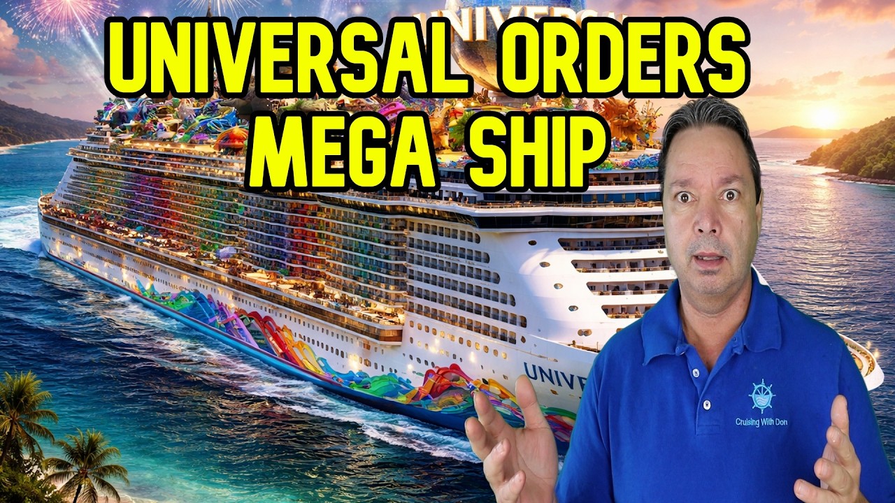 UNIVERSAL STUDIOS IS BUILDING A MEGA SHIP
